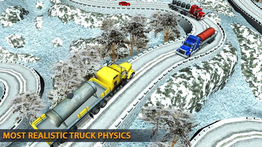 Truck Driving Uphill Simulator Screenshot 3