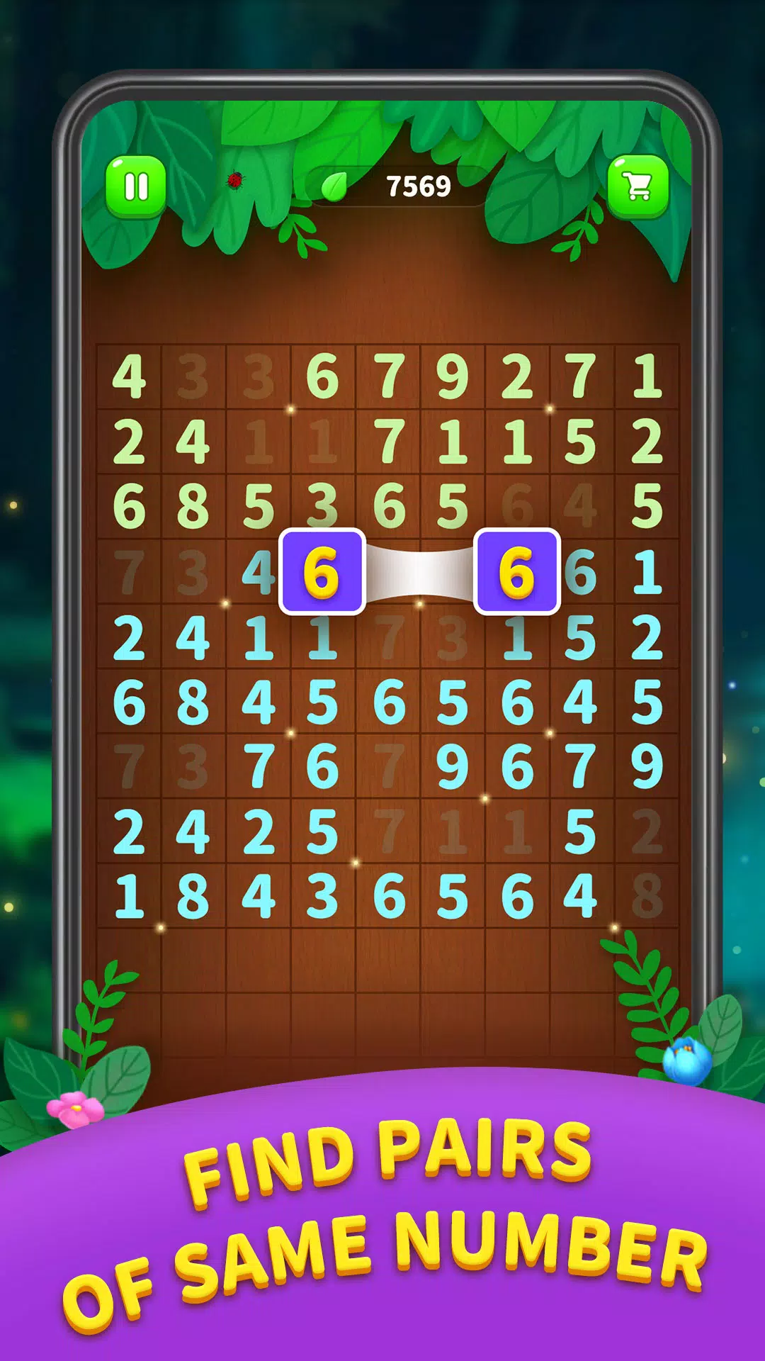 Number Match - Ten Pair Puzzle ภาพหน้าจอ 0