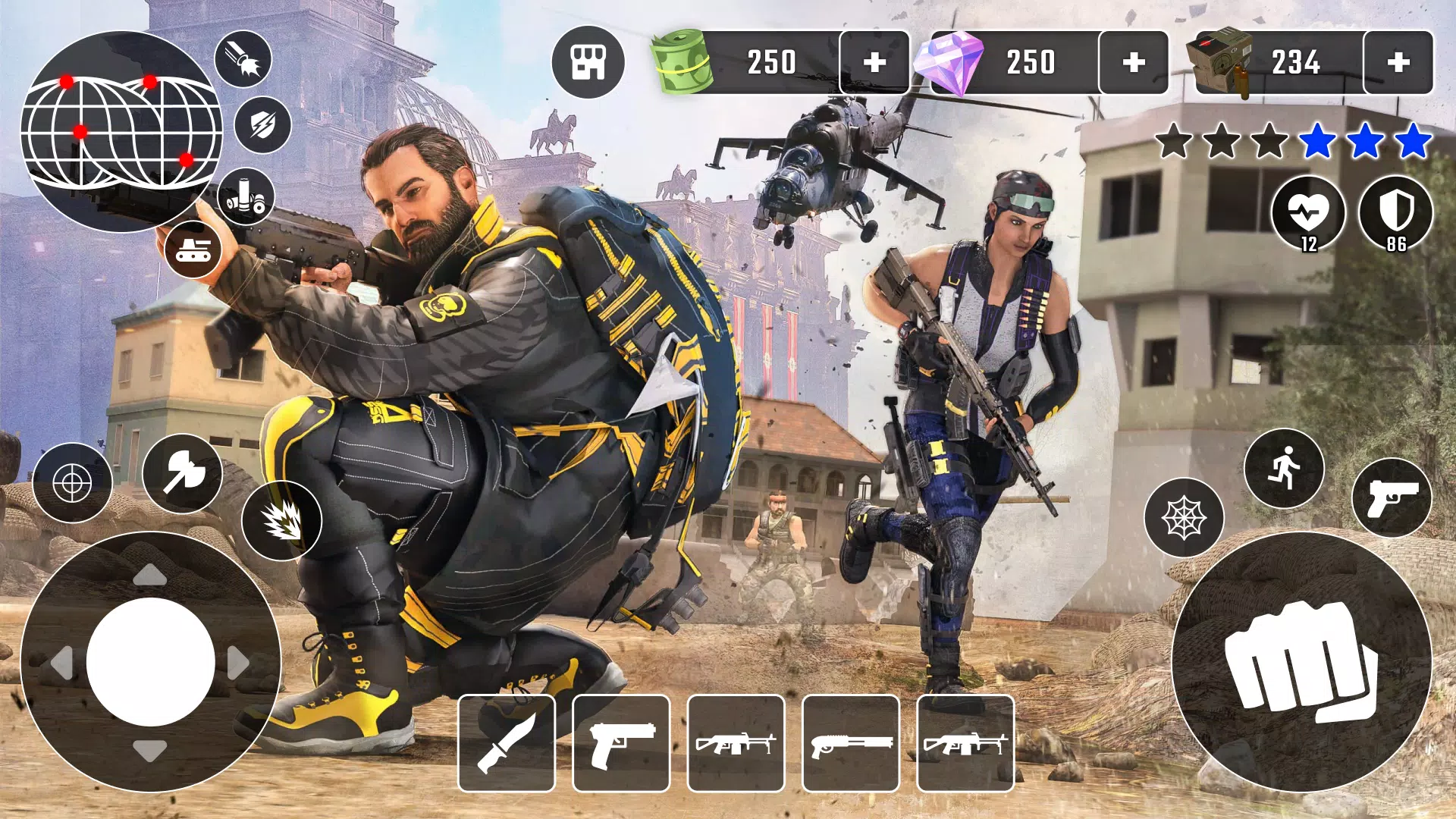 FPS Online Strike Gun Games Captura de tela 0
