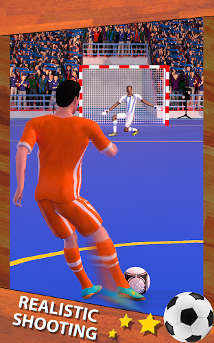 Schermata Shoot Goal - Indoor Soccer 3