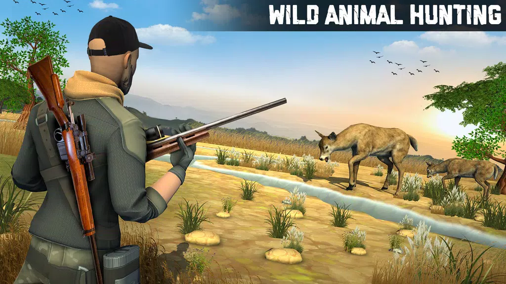 Wild Animal Hunting 3D Offline স্ক্রিনশট 0