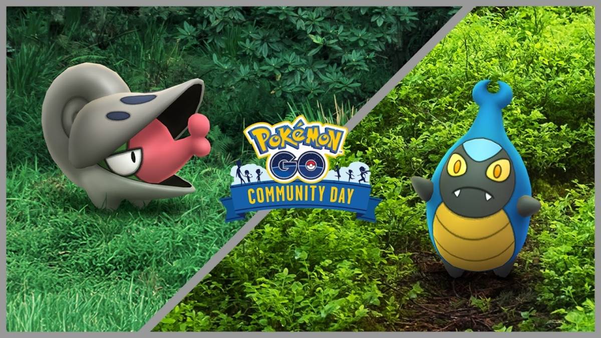 Pokémon Go Art Art cho Ngày cộng đồng Karrablast và Shelmet