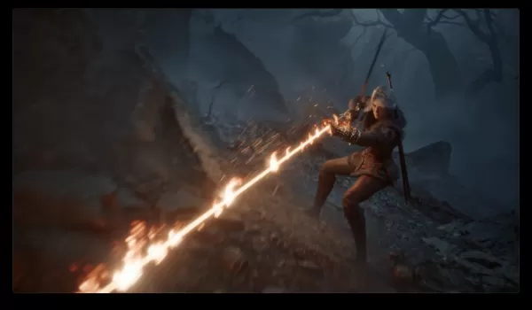 La capture d'écran de la bande-annonce de Witcher IV Game Awards