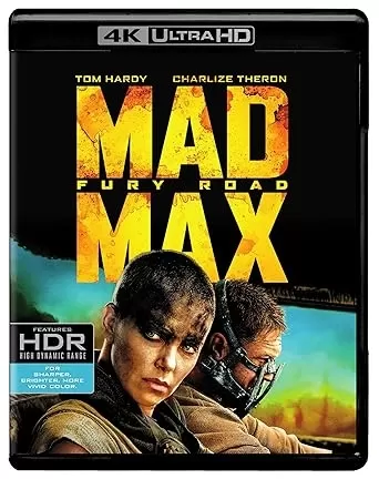 Mad Max: Fury Road 4K UHD cover
