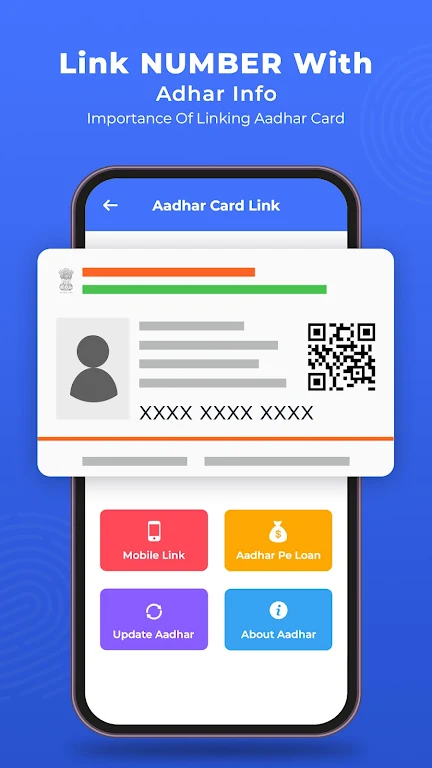 Link Number With Aadhar Info Captura de tela 0