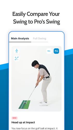 Golf Fix - AI Swing Analyzer 螢幕截圖 2