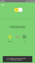 Firesword VPN & Proxy 螢幕截圖 0