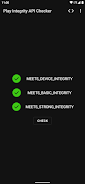 Play Integrity API Checker 螢幕截圖 1