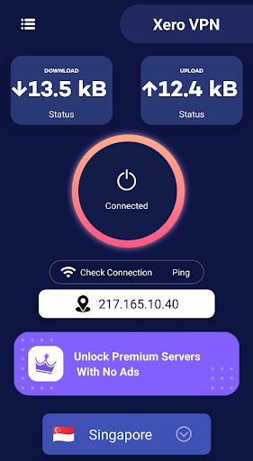 Xero VPN - Safer Internet Ảnh chụp màn hình 0