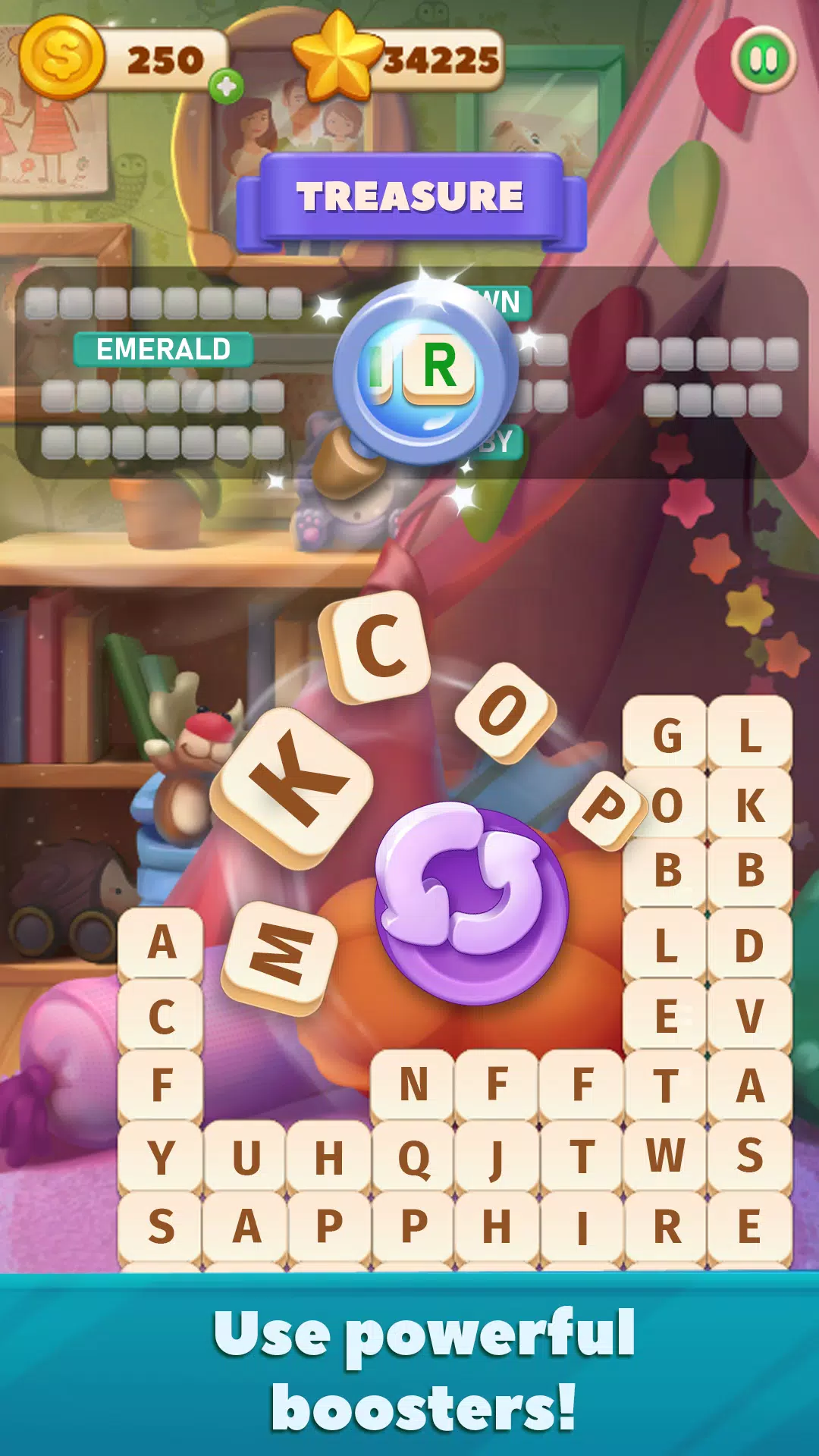 Word Scramble - Family Tales Zrzut ekranu 3