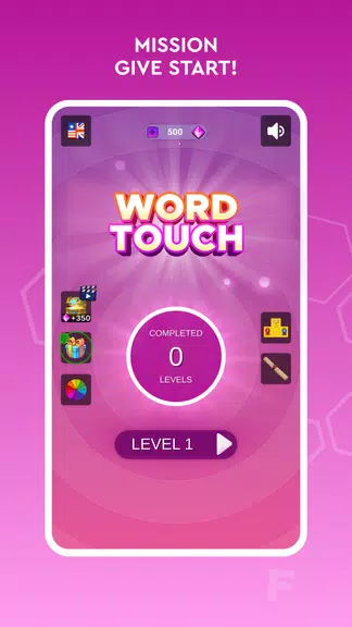 Word Touch - Crossword Puzzle Captura de pantalla 2