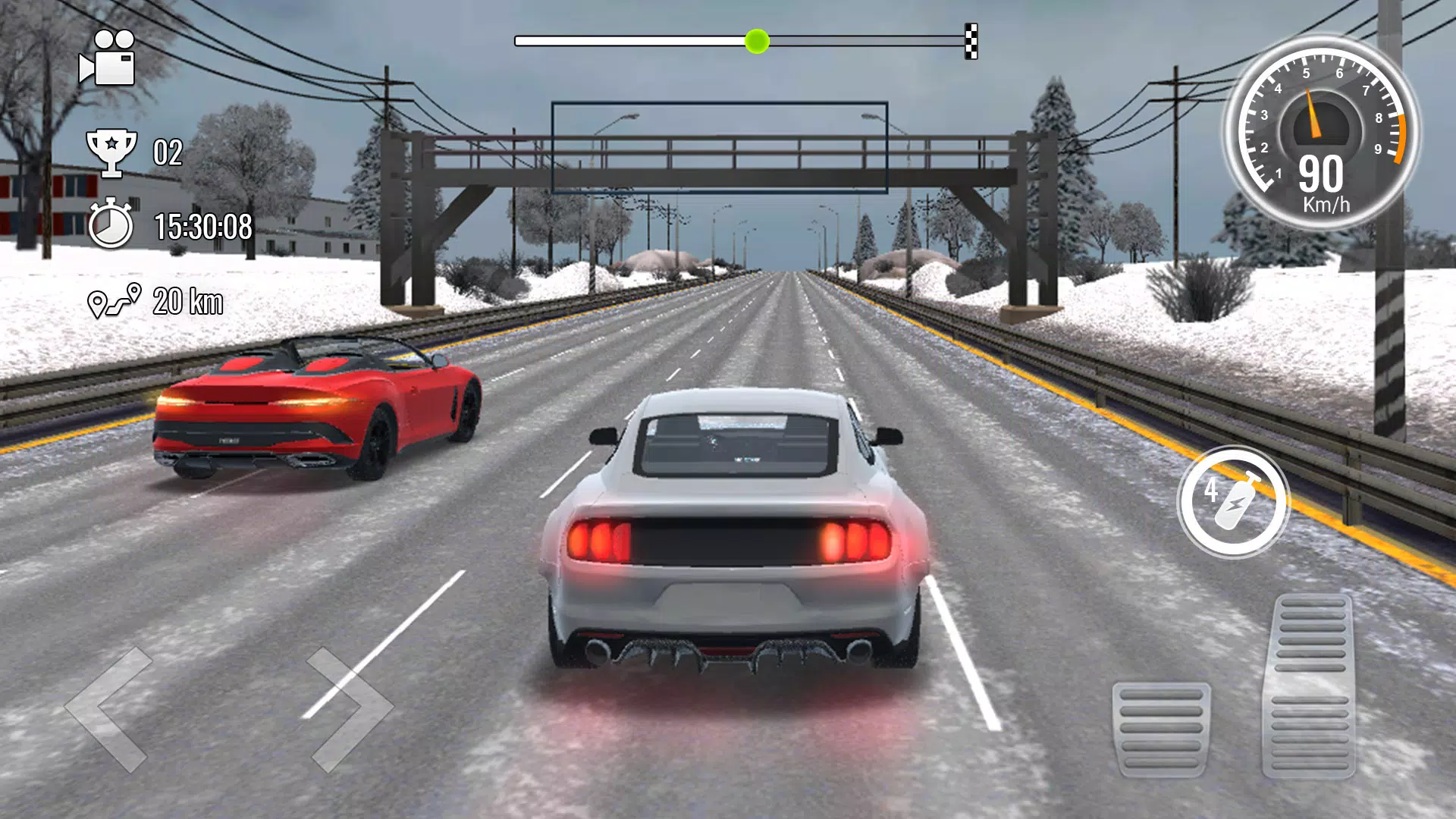 Traffic Car Driving Game ဖန်သားပြင်ဓာတ်ပုံ 2