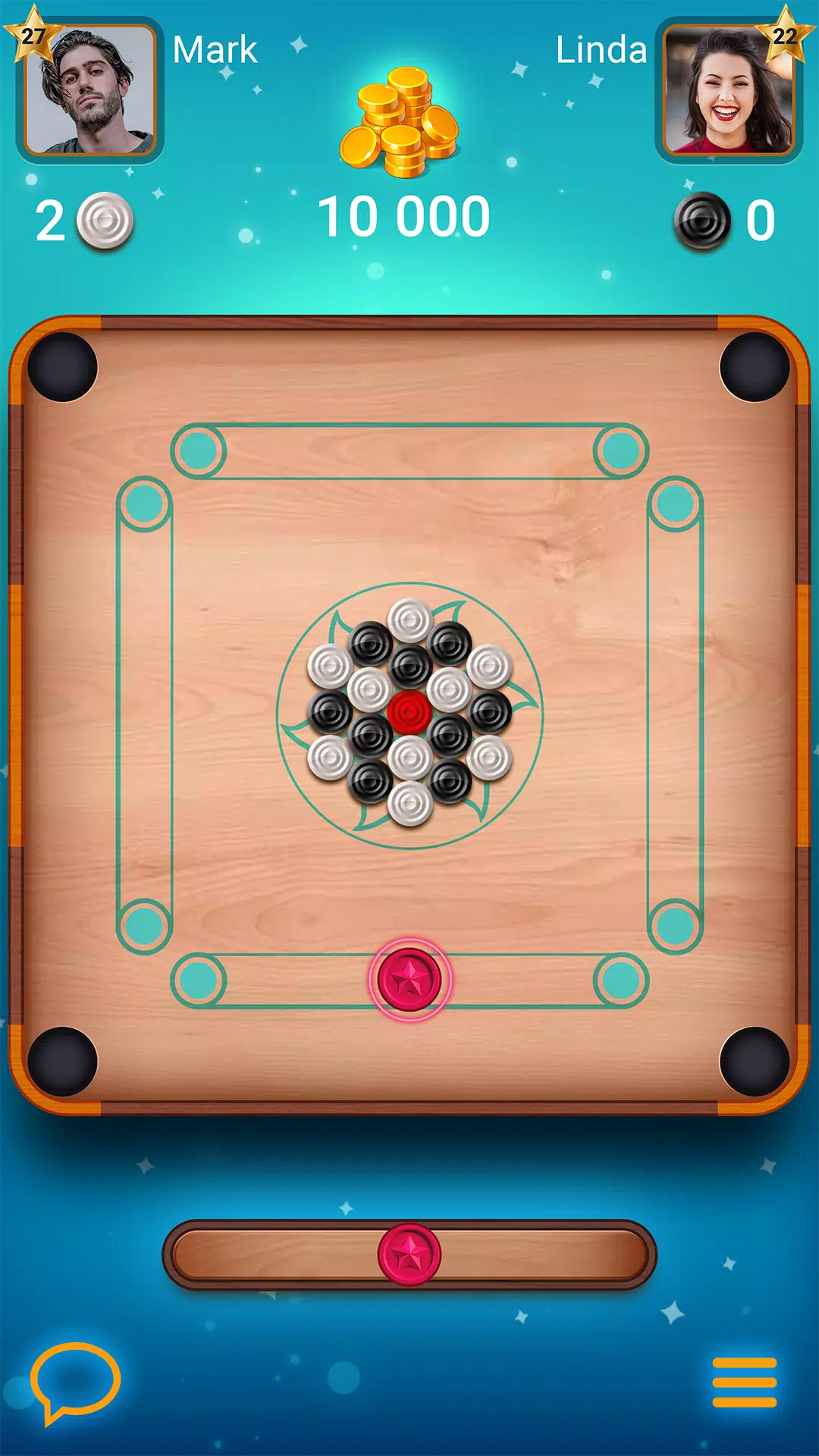 Carrom Lure - Disc pool game ဖန်သားပြင်ဓာတ်ပုံ 2