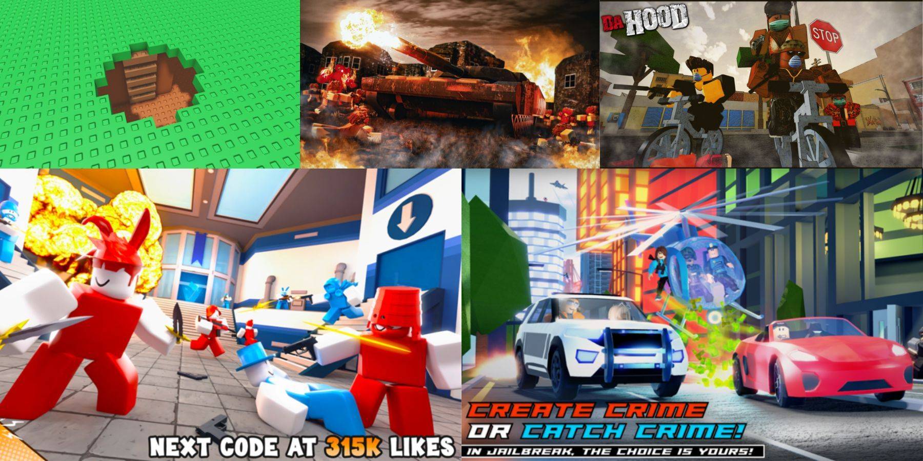 Alternative Roblox Games