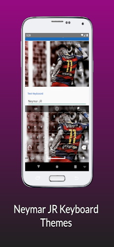 Neymar Wallpapers HD, Keyboard Ảnh chụp màn hình 1