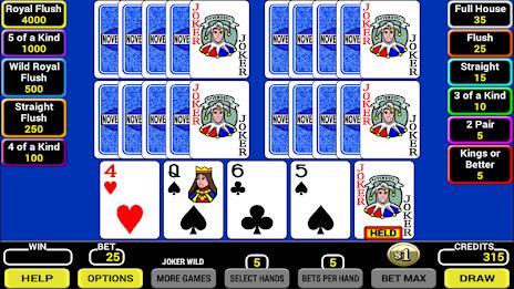 Schermata Five Play Poker 2