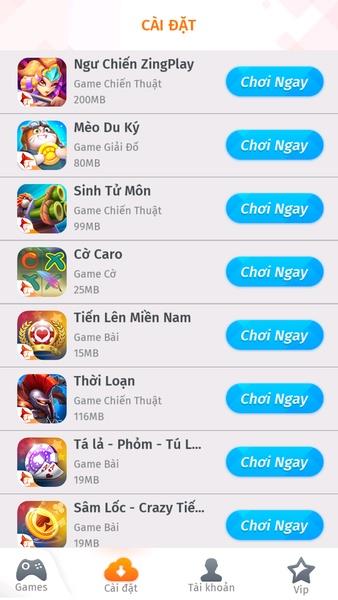 ZingPlay Capture d'écran 2