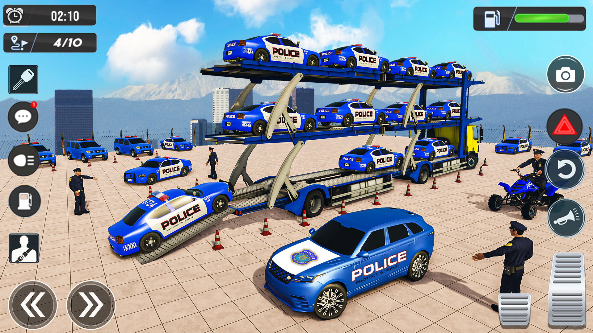 Police Games: Truck Transport 螢幕截圖 2