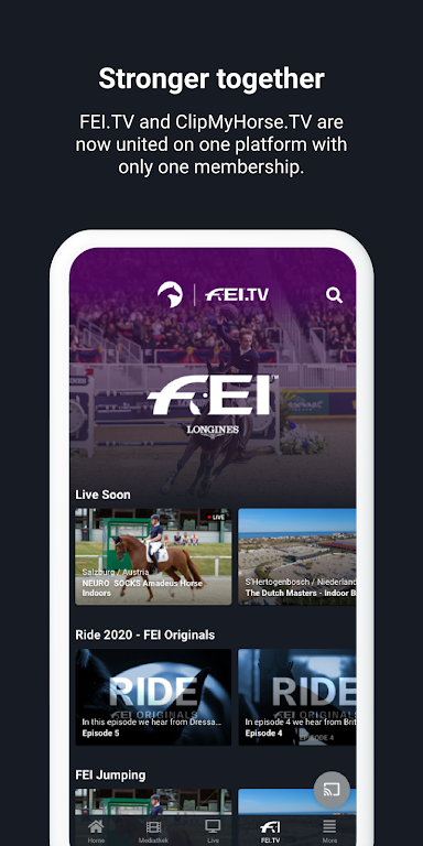 ClipMyHorse.TV & FEI.TV Ekran Görüntüsü 2