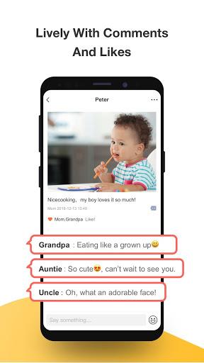 Growing-Baby Photo & Video Sharing, Family Album Screenshot 0