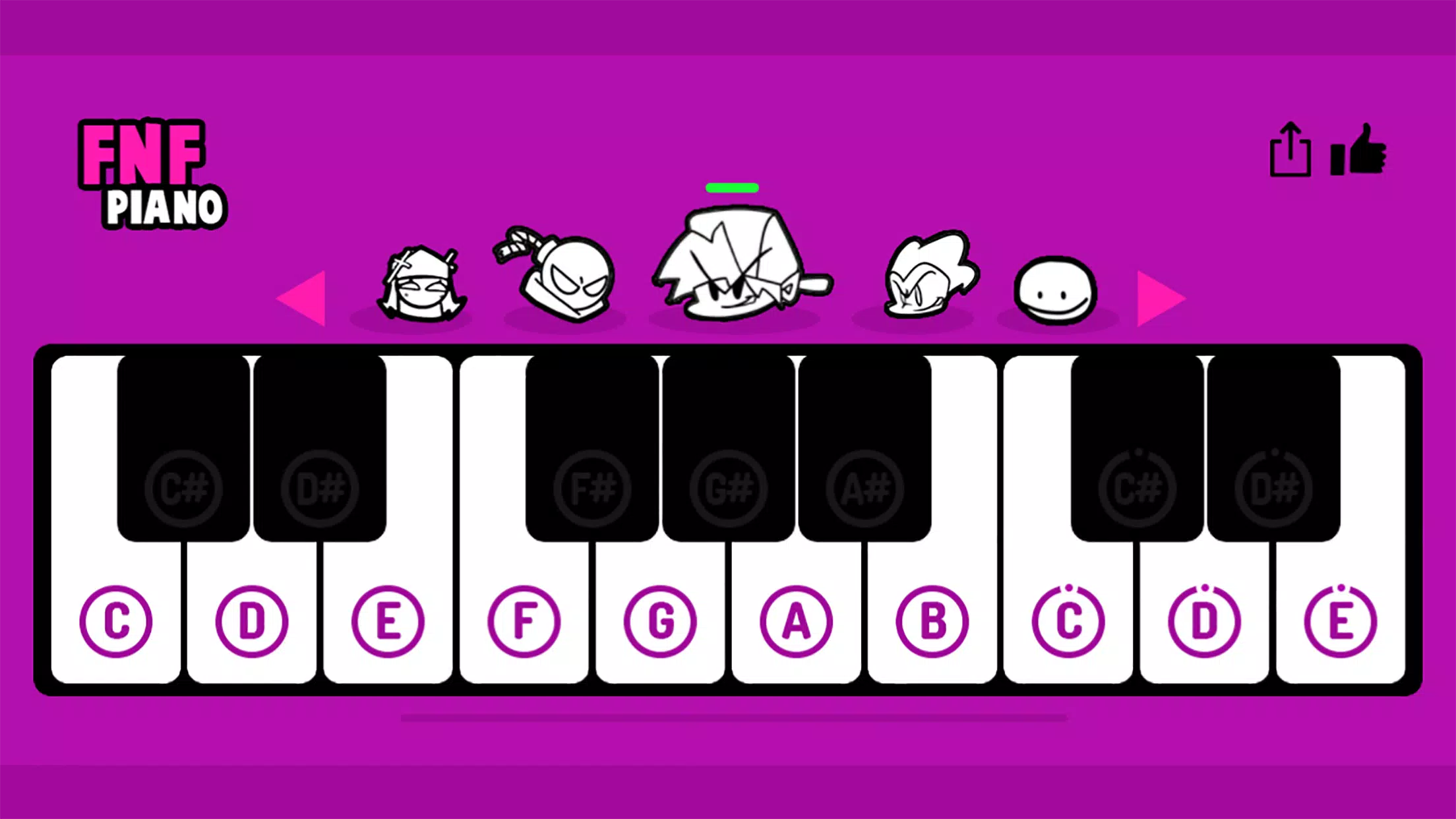 FNF Piano 螢幕截圖 1