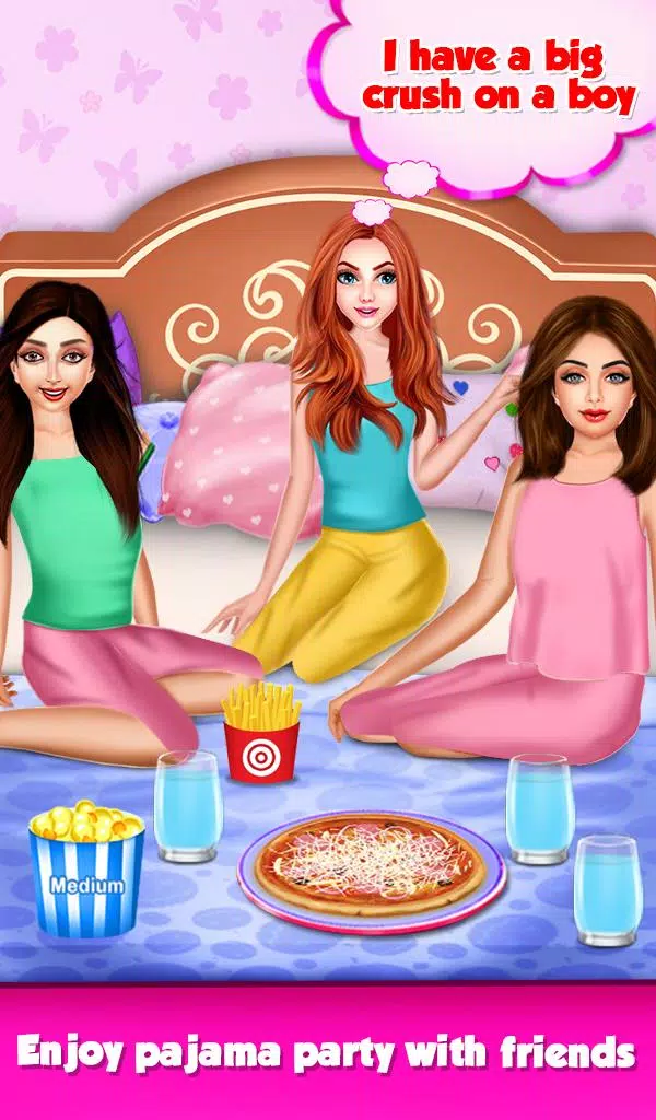 Rich Girl’s Secret Crush Story Скриншот 1