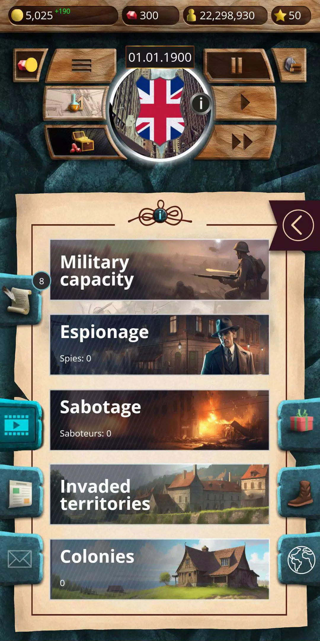 20th c 1 – President Simulator 螢幕截圖 0
