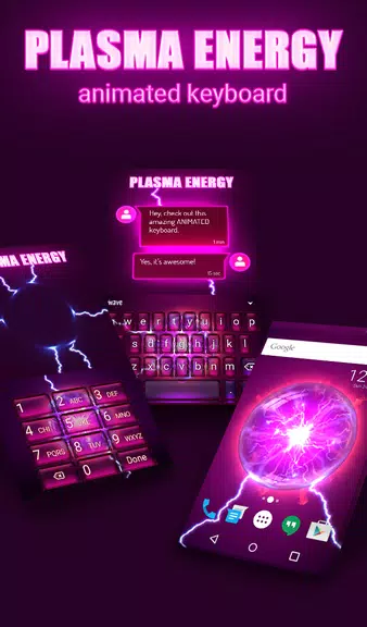 Plasma Keyboard & Wallpaper Скриншот 0