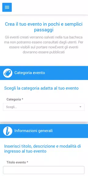 nowEvent - L’app a misura di evento ภาพหน้าจอ 3
