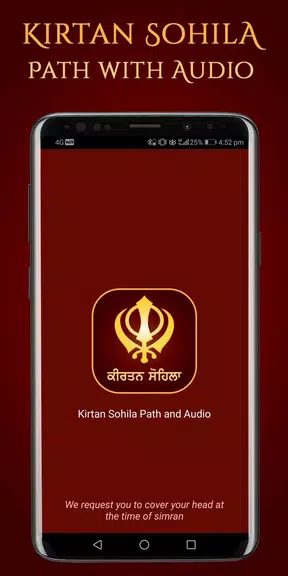 Schermata Kirtan Sohila Path and Audio 0