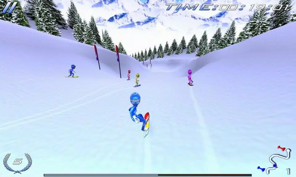 Snowboard Racing Ultimate ภาพหน้าจอ 0