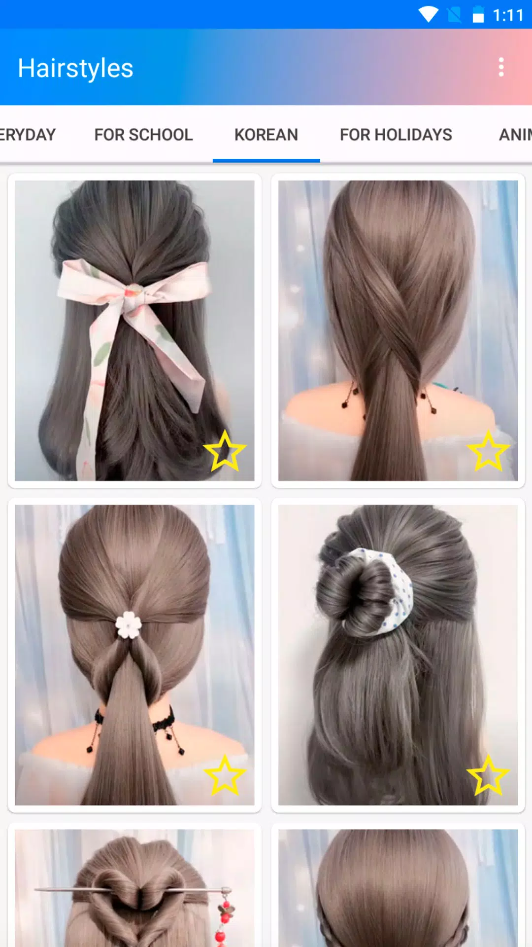 Easy hairstyles step by step 螢幕截圖 1