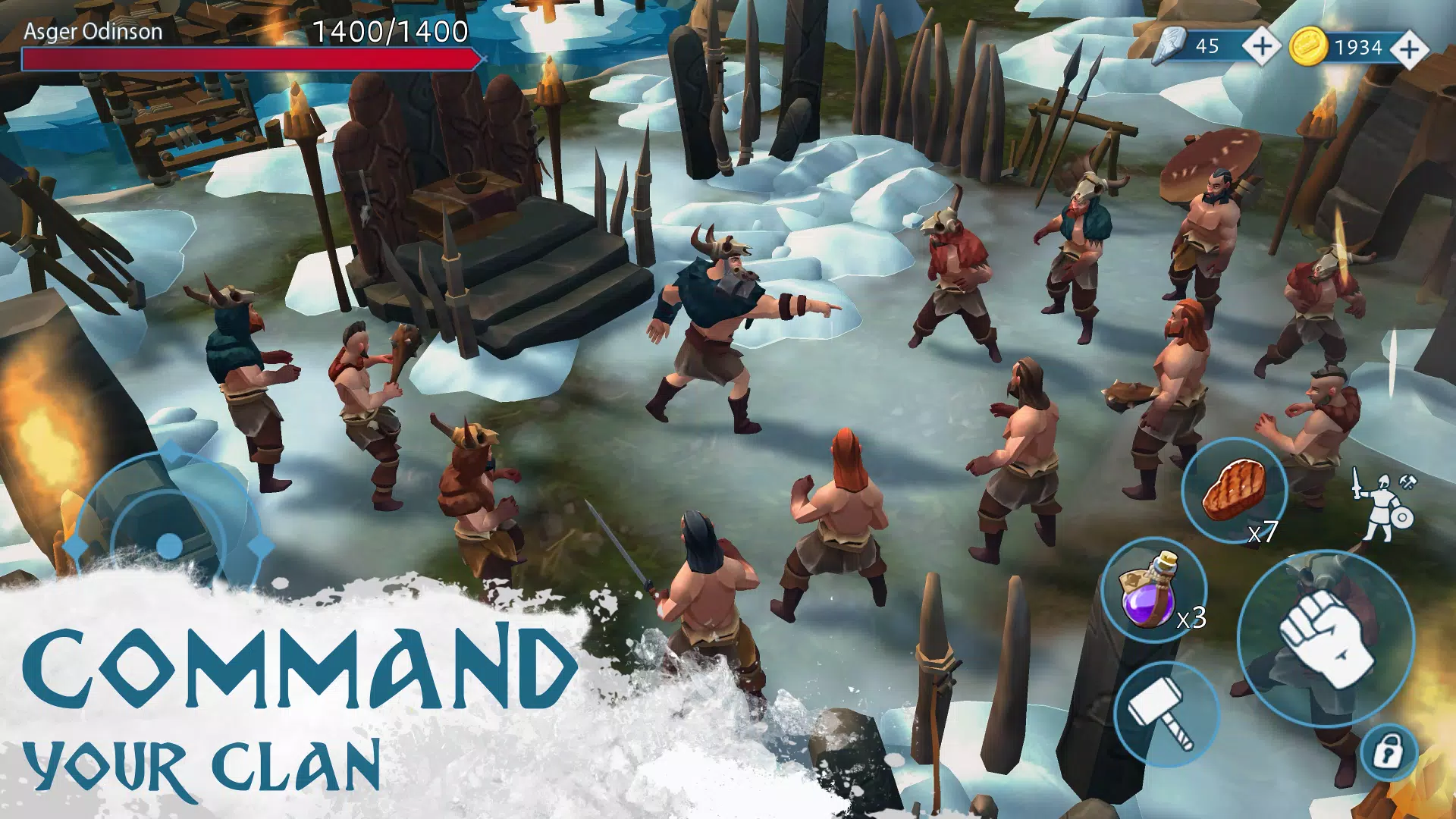 Vinland Tales・ Viking Survival Tangkapan skrin 2