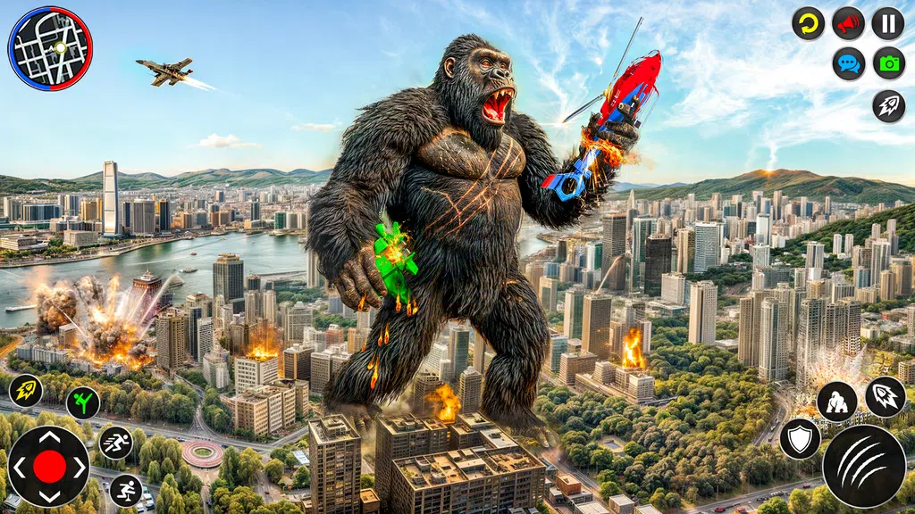 King Kong Gorilla City Attack 螢幕截圖 0