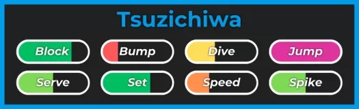 Стиль Tsuzichiwa из опыта Haikyuu Legends Roblox