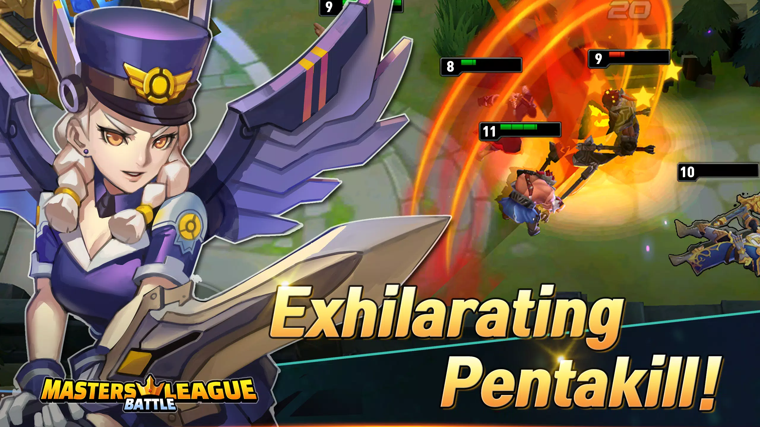 Moba League:PvP Trainer Скриншот 2