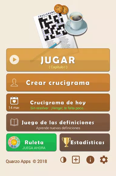 Crosswords Spanish crucigramas 螢幕截圖 0