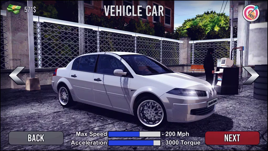 Schermata Megane Drift Simulator 0