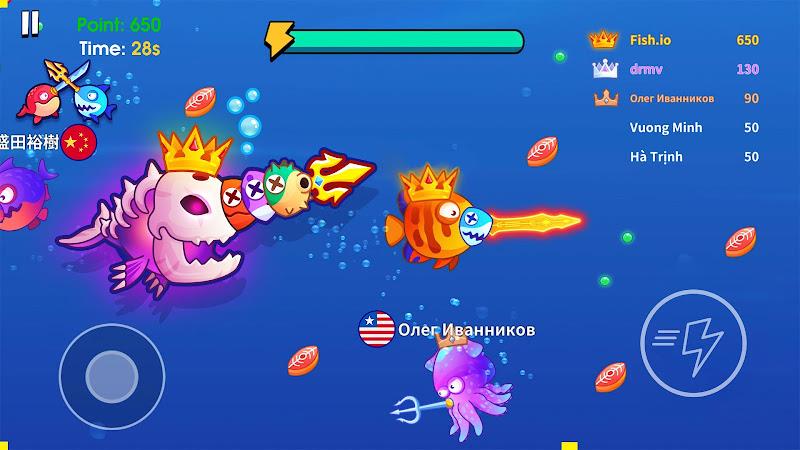 Sword Shark.io - Hungry Shark 螢幕截圖 1