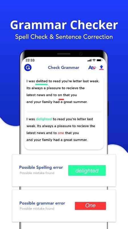 Grammar Checker Screenshot 3