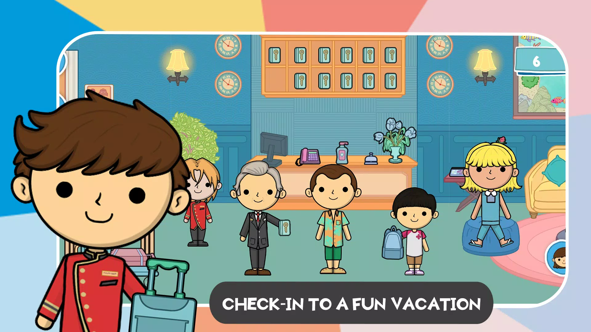 Lila’s World: Hotel Vacation Screenshot 1