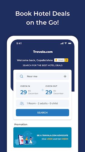 Travala.com: Hotels & Flights स्क्रीनशॉट 0