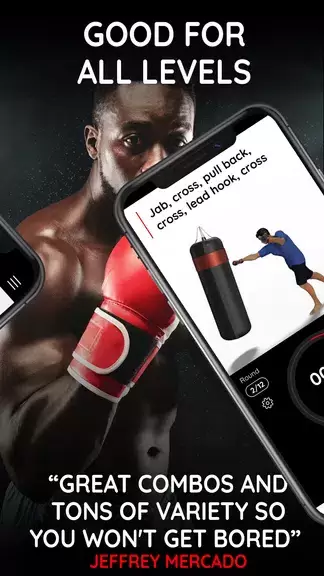 Boxing Training & Workout App Schermafbeelding 2