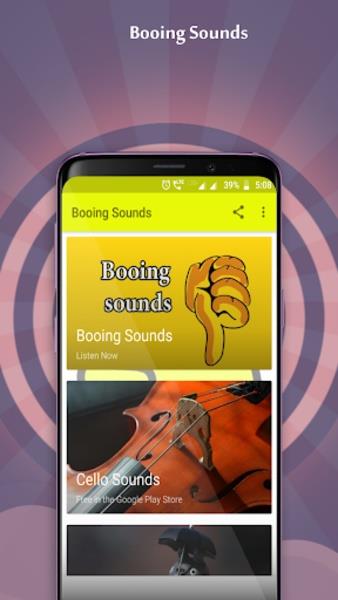 Booing Sounds 螢幕截圖 3