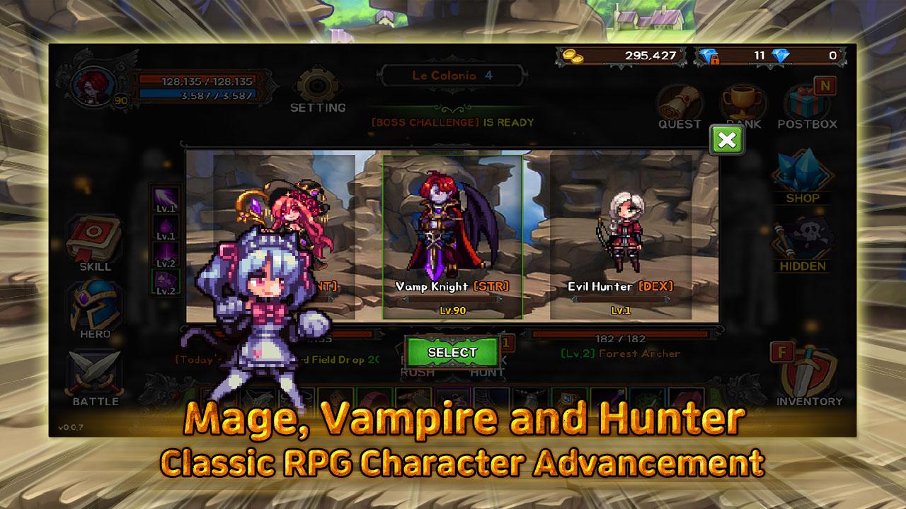 Bless & Magic: Idle RPG game 螢幕截圖 1