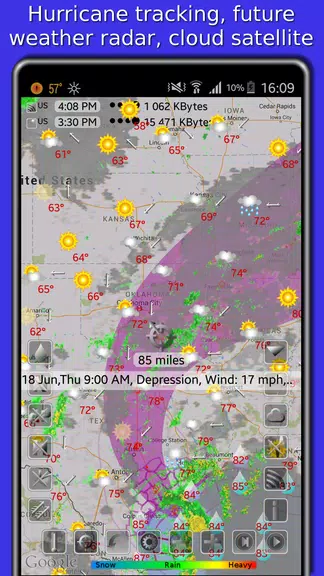 Weather app - eWeather HDF 螢幕截圖 3