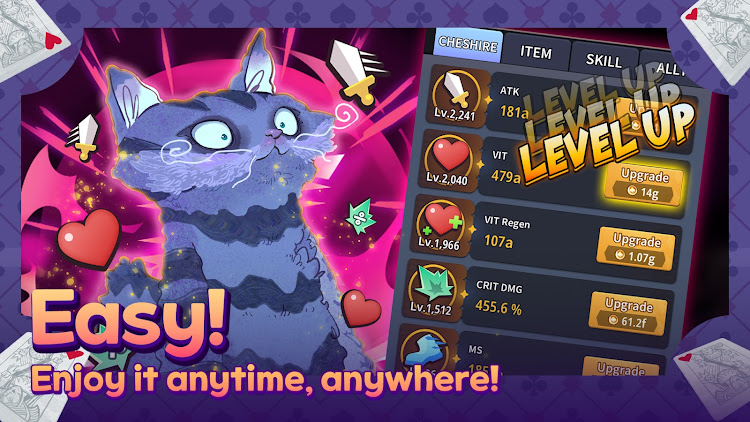 Magic Cat Wonderland Idle RPG ဖန်သားပြင်ဓာတ်ပုံ 2