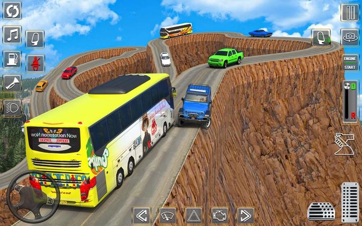 Uphill Offroad Bus Simulator Schermafbeelding 3