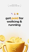 Fitmint: Get paid to walk, run Скриншот 0