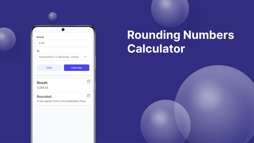 Rounding Calculator 螢幕截圖 2